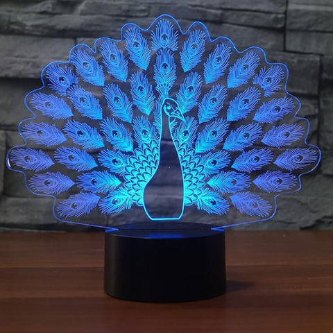 PEACOCK LAMP