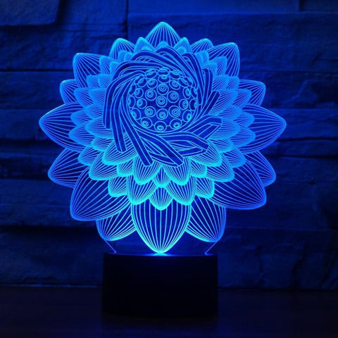 LOTUS FLOWER LAMP