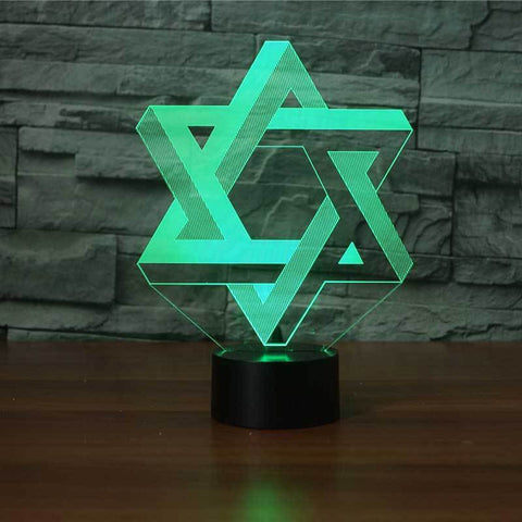 STAR OF DAVID LAMP