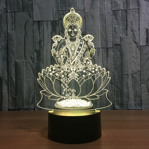 GODDESS OF WEALTH LAMP