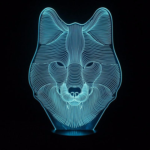 WOLF LAMP