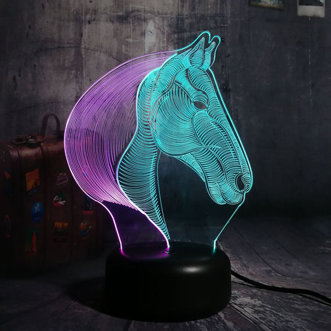 HORSE LAMP