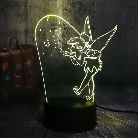 TINKER BELL PRINCESS LAMP