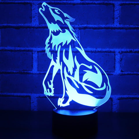 WOLF LAMP