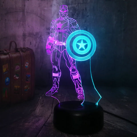 CAPTAIN AMERICA LAMP