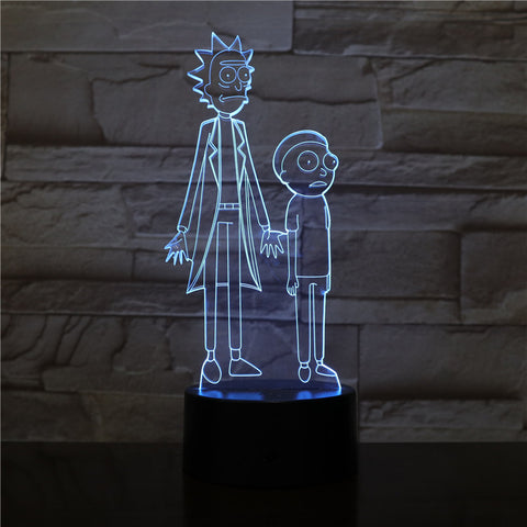 RICK AND MORTY LAMP