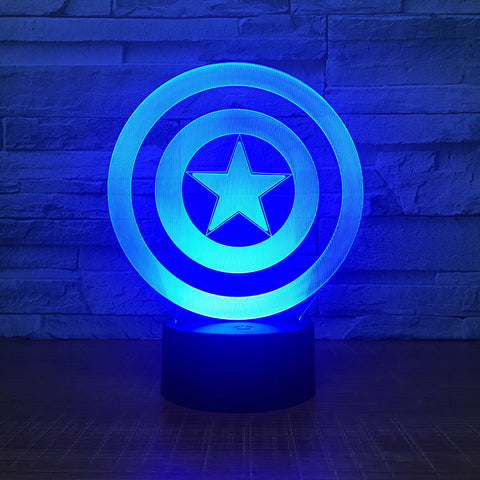 CAPTAIN AMERICA LAMP