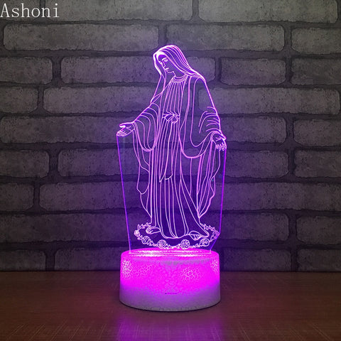 VIRGIN MARY LAMP