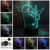 TINKER BELL PRINCESS LAMP