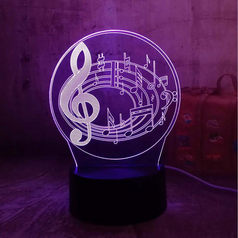 CLEF SIGN LAMP