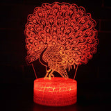 PEACOCK LAMP