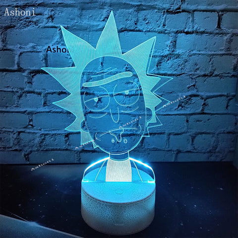 RICK AND MORTY LAMP