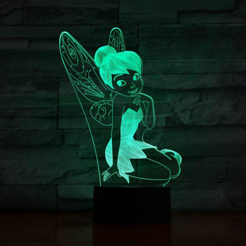 TINKER BELL PRINCESS LAMP