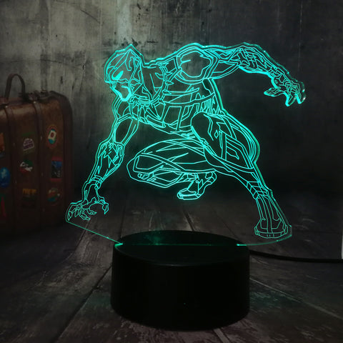 BLACK PANTHER LAMP