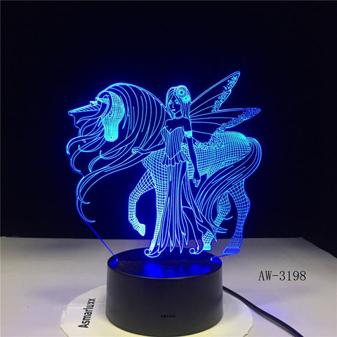 FAIRY HORSE LAMP