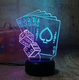 POKER CARDS LAMP