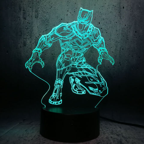 BLACK PANTHER LAMP