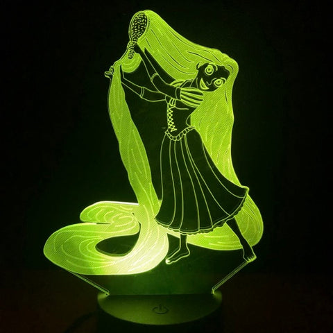 RAPUNZEL PRINCESS LAMP